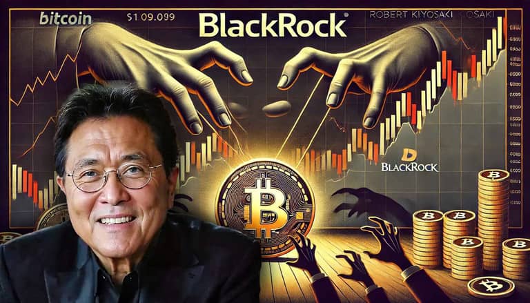 bitcoin, blackrock, kiyosaki