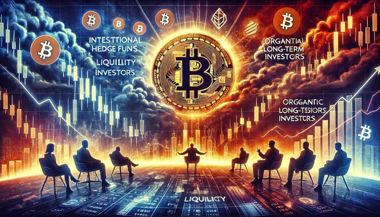 btc, hedge, střet