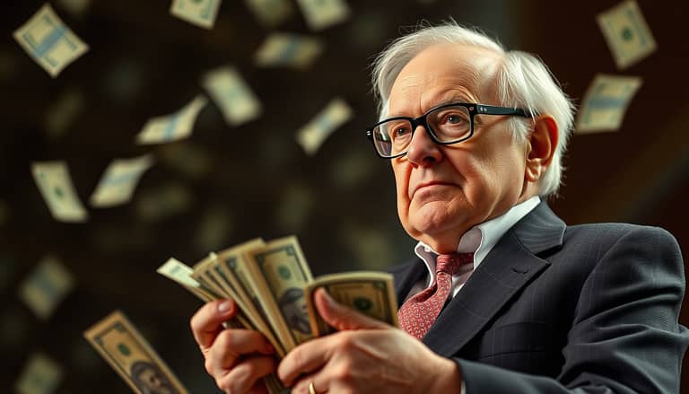 warren buffett drží hotovost diverzifikace portfolia