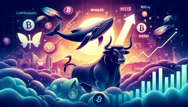 bitcoin velryby býk graf