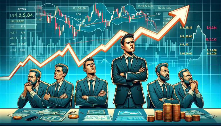 investoři graf bitcoin cena