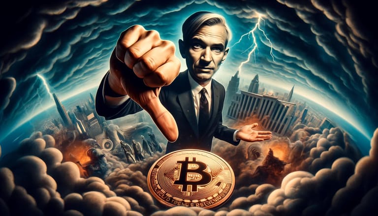 Guvernér Fedu varuje před bitcoinem