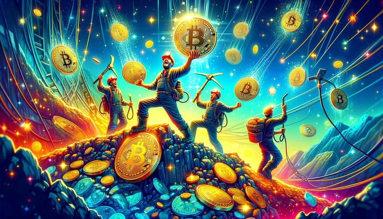 těžaři poplatky bitcoin mince dalle