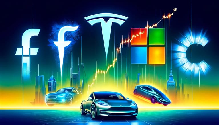 Akcie Tesla po špatných výsledcích rostla, Meta po dobrých klesla. Jak se daří Big Tech?