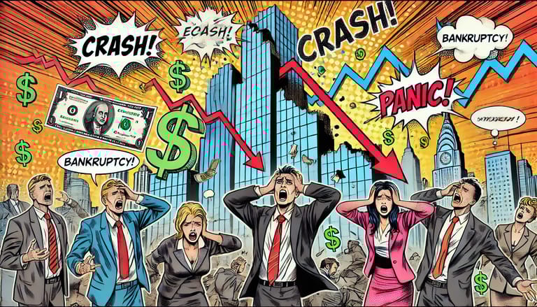 krize bankrot usa recese