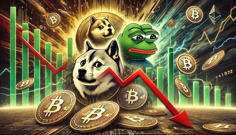 pepe, doge, mince, graf memecoin