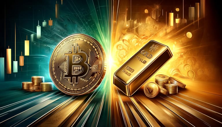 zlato bitcoin mince dalle graf