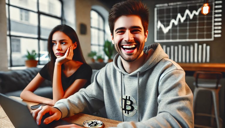 znudena holka a krypto kluk