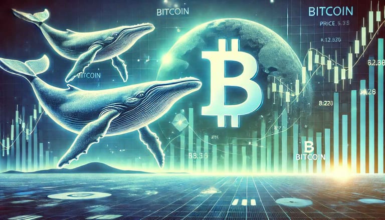 bitcoin, velryby, růst, universe