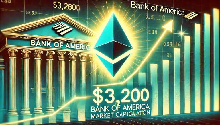 eth, bank of amerika, růst