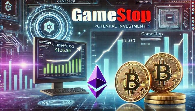 GameStop bitcoin krypto dalle