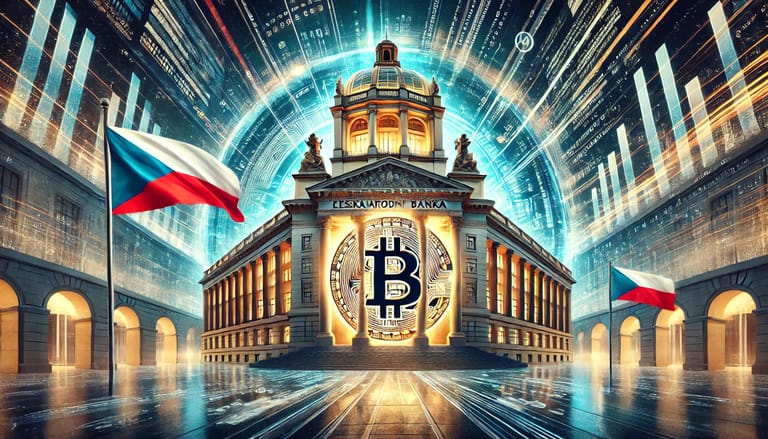 česko čnb bitcoin dalle