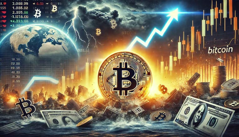 bitcoin, svět, chaos