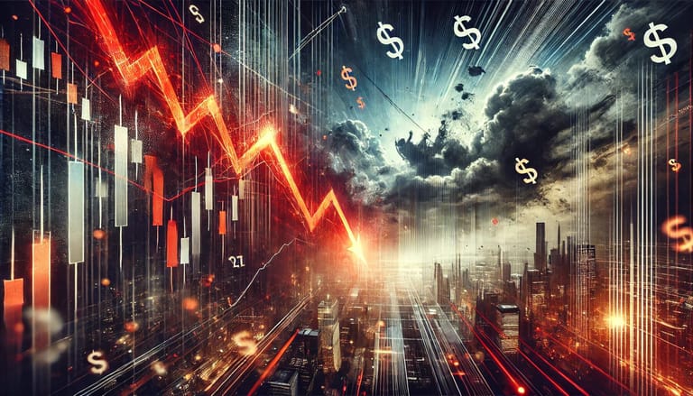 index akcie sp500 pokles recese dalle