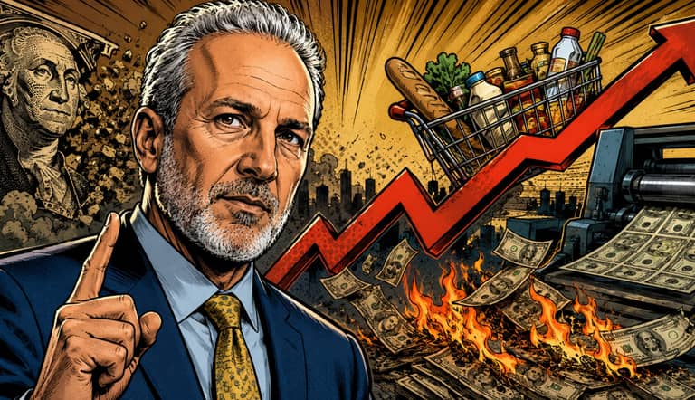 PETER SCHIFF INFLACE ÚROKOVÉ SAZBY FED