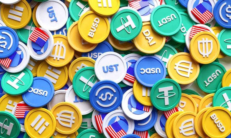stablecoin stablecoiny usa spojené státy tokeny mince USDT USDC UST DAI BUSD