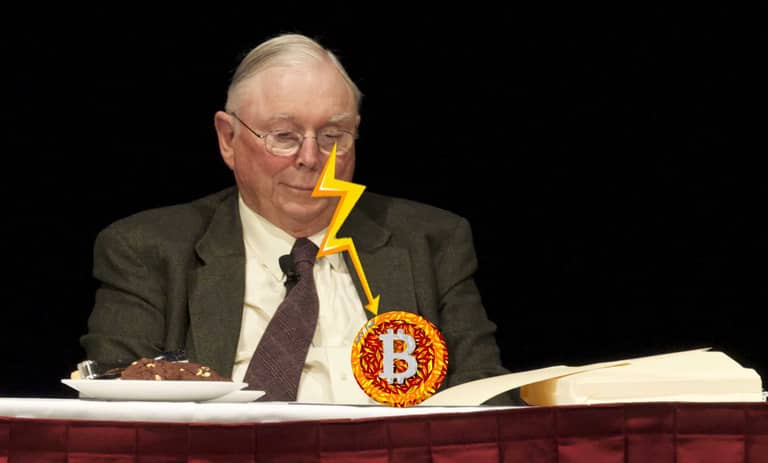 Charlie Munger, Munger kryptoměny