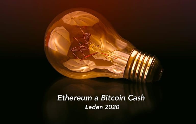 24.01.20 Technická analýza [ETH a BCH]: Bitcoin Cash DUMP z 400 na 300 USD. ETH “jen” 13% propad