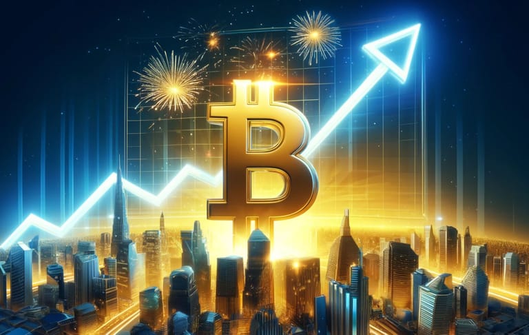 Bitcoin růst nad 70 000 USD