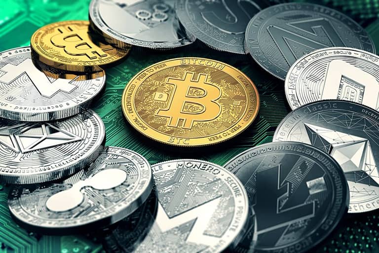 bitcoin, alty altcoiny cardano ada