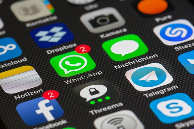 whatsapp, facebook