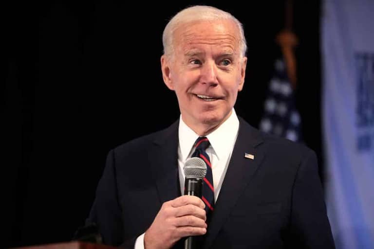 Joe Biden usa banky