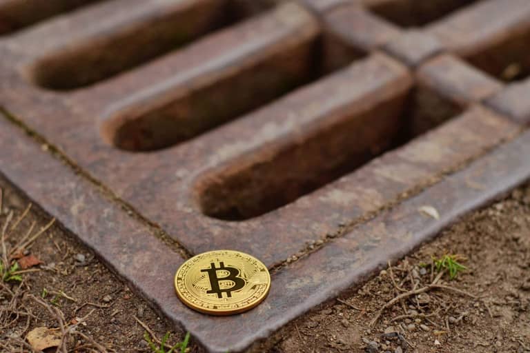bitcoin cena ztráta btc