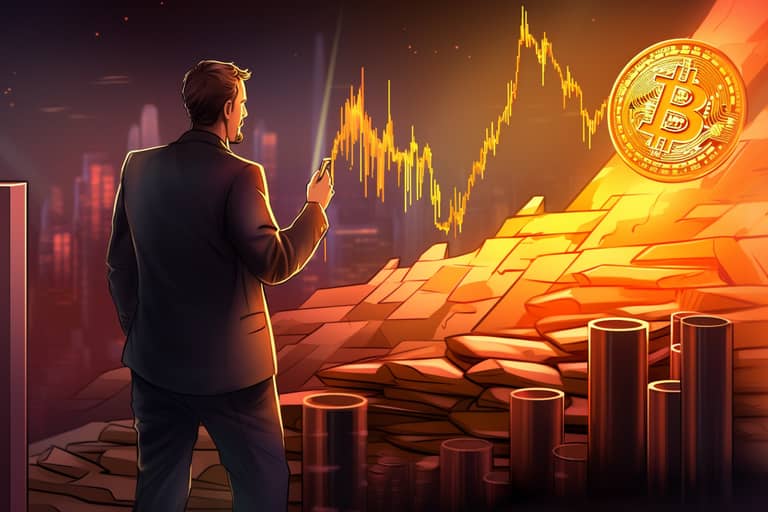 bitcoin graf obchodování trading