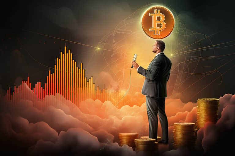 bitcoin graf obchodování trading