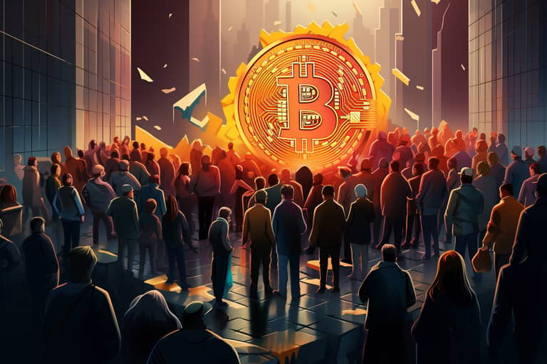 bitcoin cena kurz propad obchodnici graf