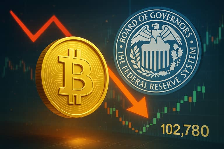Fed snížil sazby. Bitcoin vyčkává, ale 100 000 USD stále odolává