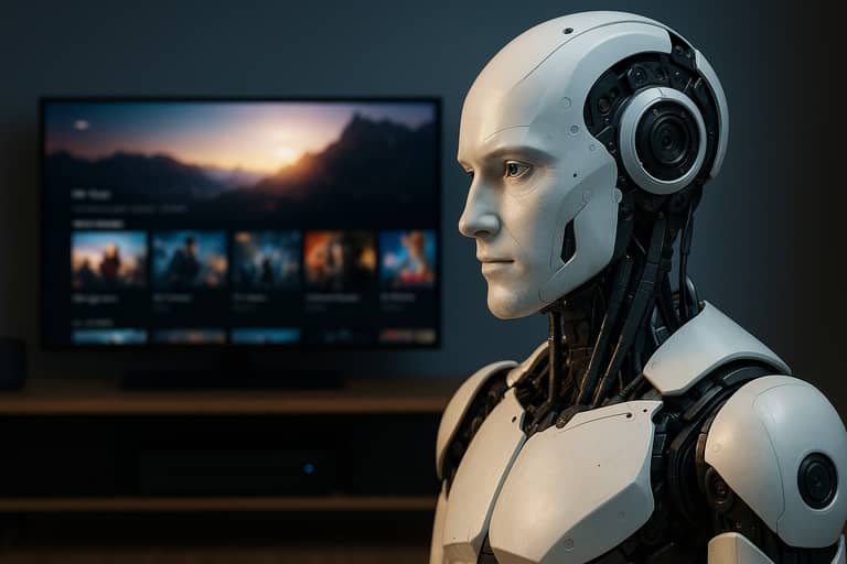 ai robot televize dalle