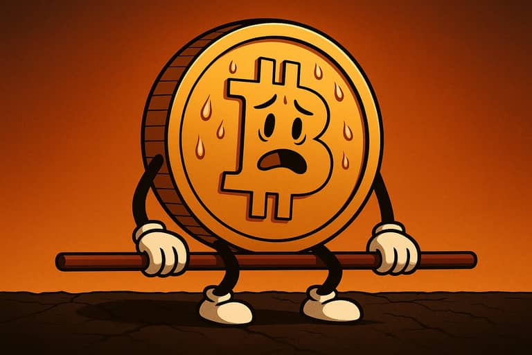 bitcoin propad linie pokles