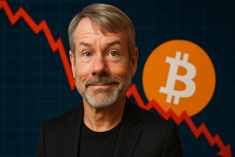 Michael saylor bitcoin pad dalle