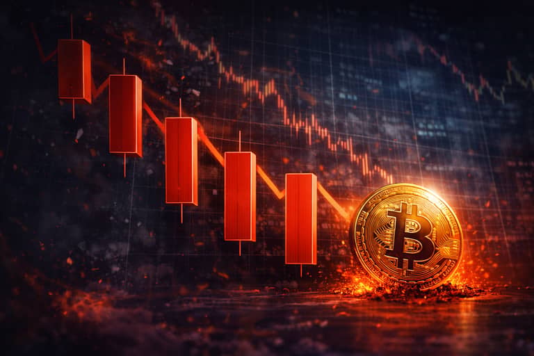 Bitcoin klesá náhledový obrázek
