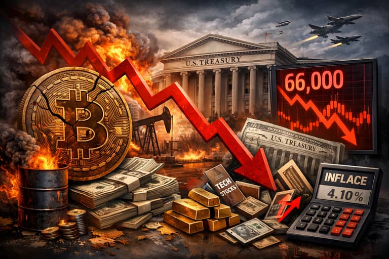 Bitcoin pod tlakem
