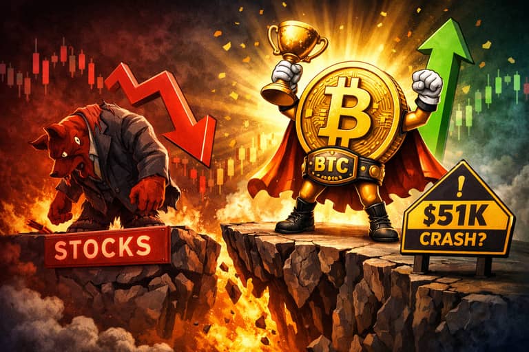 Bitcoin vítězí
