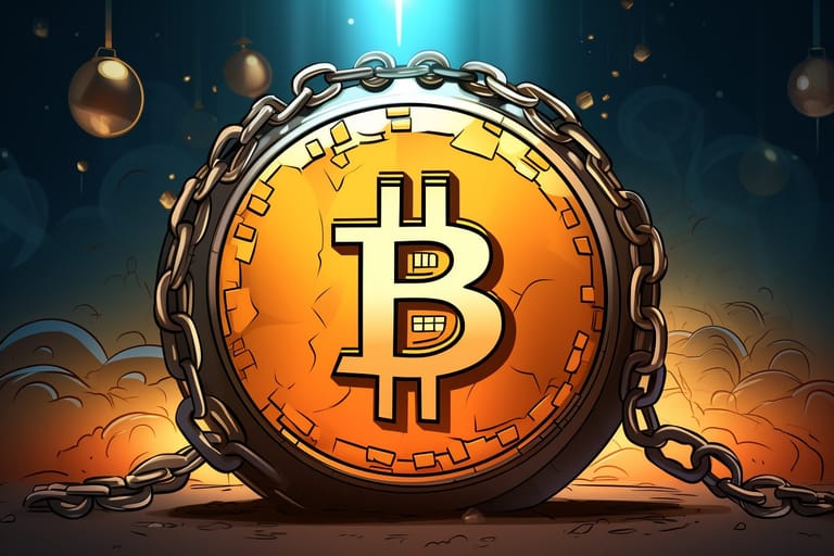 bitcoin btc chain kurz bitcoinu cena omezení držení objemy