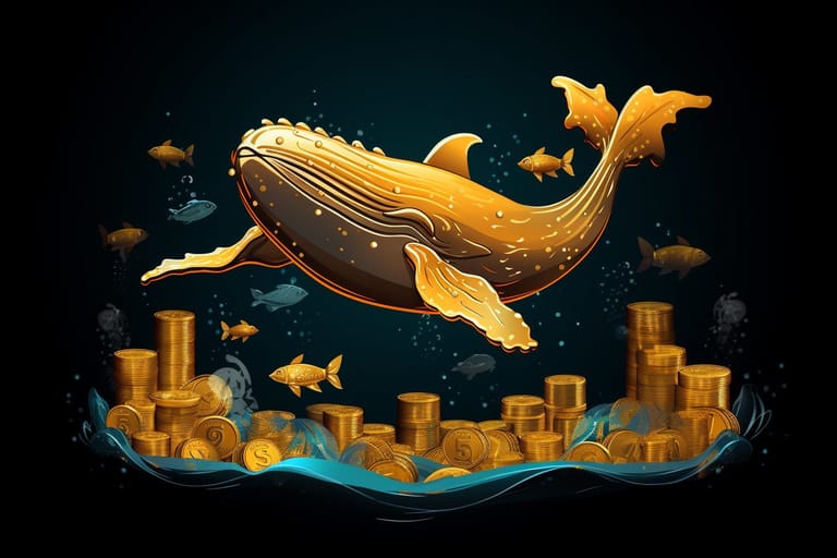 velryby bitcoin zlato tokeny mince kurz cena
