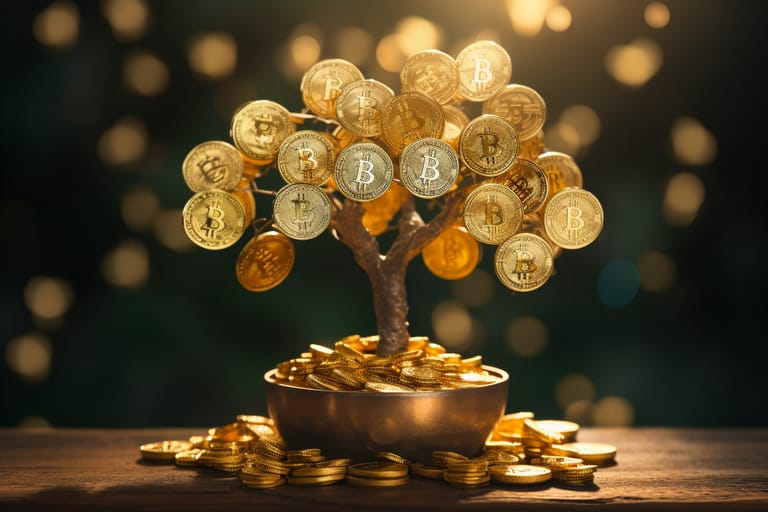 bitcoin růst zlato vzdělání investice budoucnost průzkum