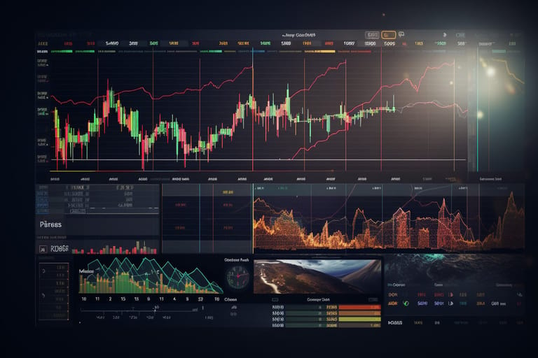 analýza graf obchodování trhy