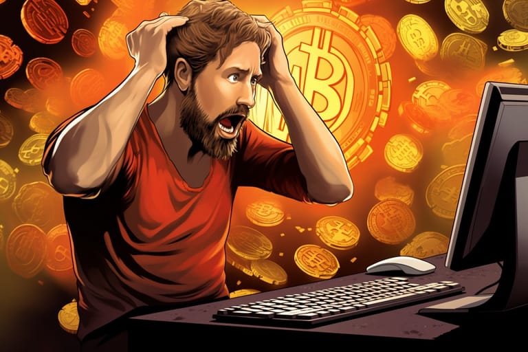 bitcoin ETF změna prodeje propad cena Fear & Greed