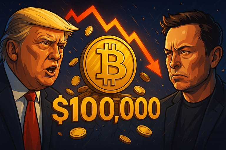 trump, musk, 100K