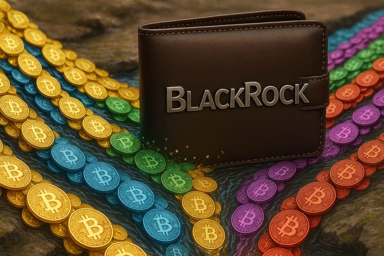 ETF IBIT společnosti BlackRock překnal 700 000 bitcoinů