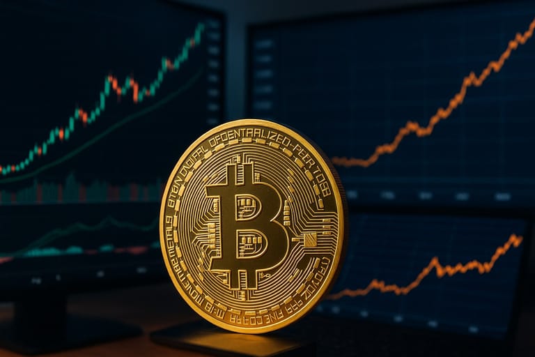 bitcoin růst cena mince graf dalle