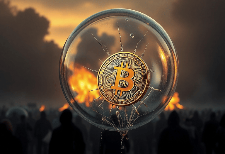 Bitcoin jako součást největší bubliny