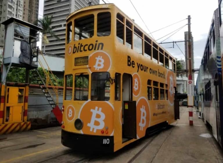 tramvaj, bitcoin, šalina, maxima