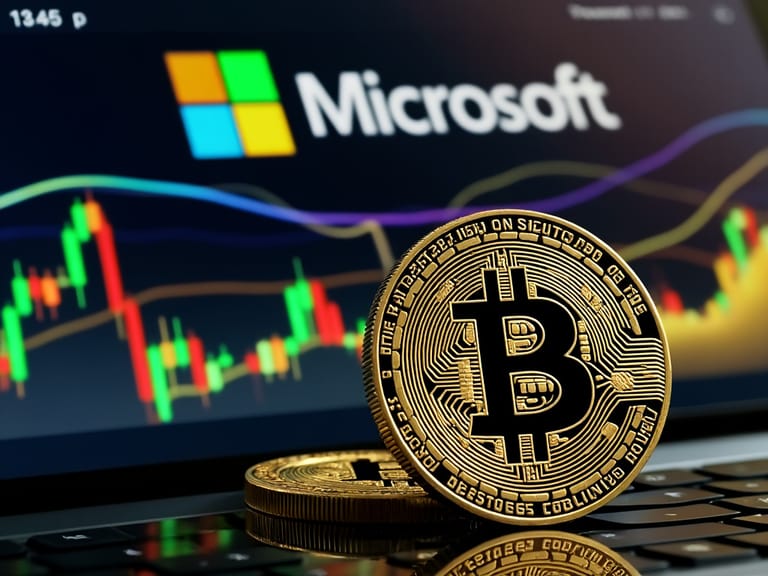 Microsoft a bitcoin
