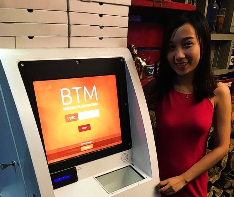 Bitcoin ATM automaty