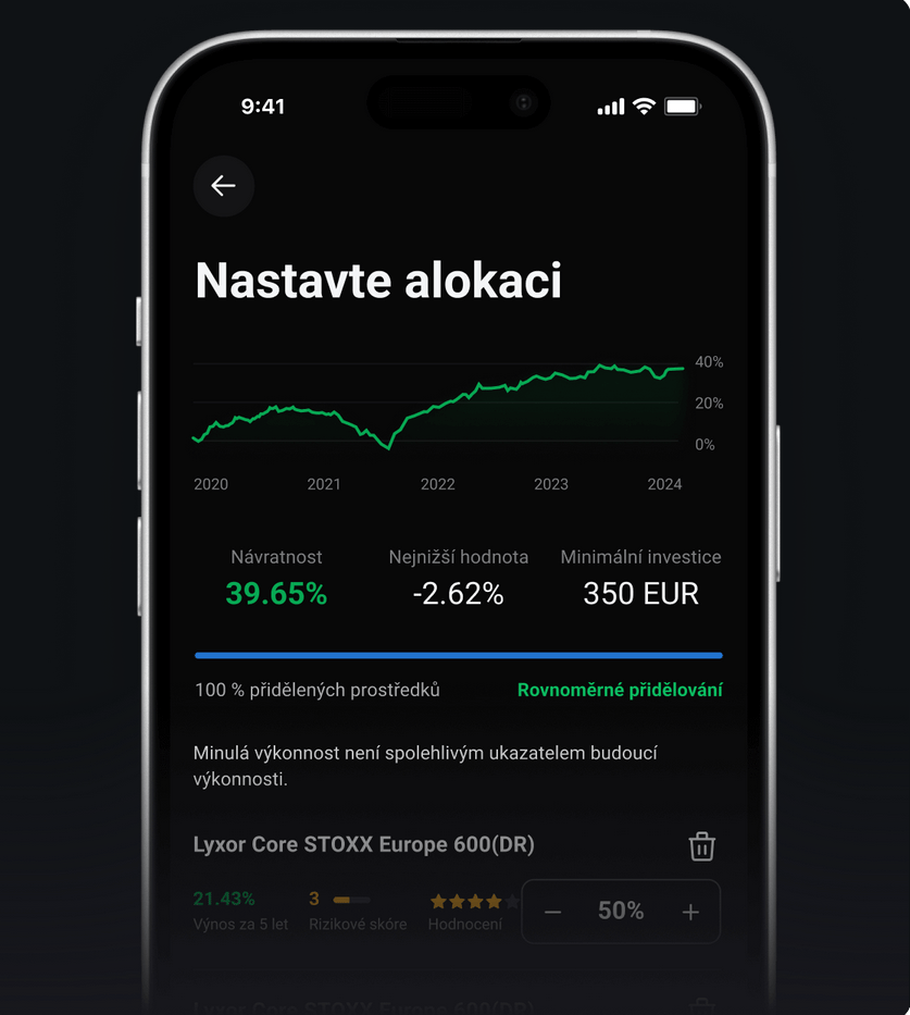 Platforma XTB v mobilní aplikaci je vhodná pro všechny díky přehlednosti a jednoduchosti. Zdroj: xtb.com